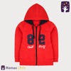 ML 82 Skate Party Red Zipper Hoodie 9549