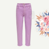 OLY Mom Fit Purple Pant 10653