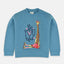 Be You Girrafe Light Blue Sweatshirt 5700