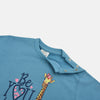Be You Girrafe Light Blue Sweatshirt 5700
