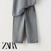 ZR Grey Interlock All Weather Trouser 13694