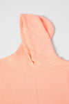 ZR Orange Peach Loose Ends Style Hoodie 12711