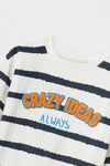 SFR Crazy Ideas Stripes Sweatshirt 12471