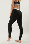 CK Black Breathable Cotton Legging and Bralette Gymwear Pair W169 C