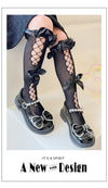 Girls Front Open Fish Net Fashion Socks Stockings 2620