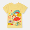 Cute Girl Yellow Short and Shirt Set #12300