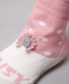 Daisy Pink Silicone Socks Shoes 2606 B