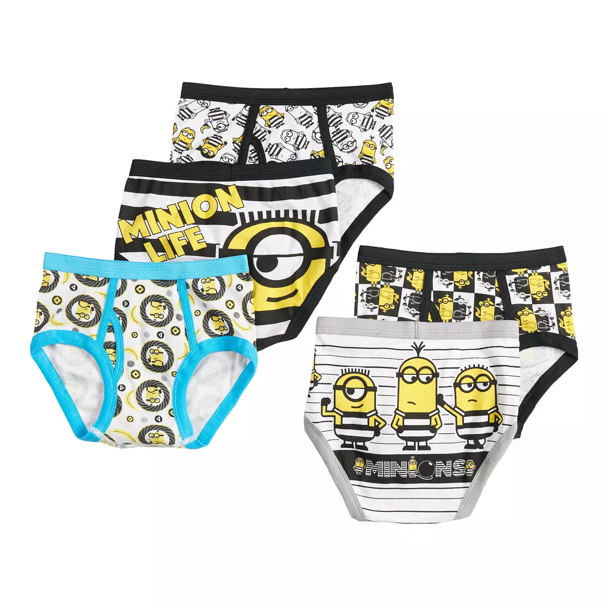 Minions Pack of 5 Underwear 12217 – MamasLittle