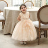Cream Big Bow Party FANCY Frock 12898