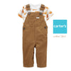 CRT Wild Brown Twill Overalls Dungaree 12234