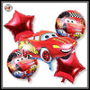 Car Theme Birthday Party Decoration Set 60 Pcs for Kids Boys & Girls