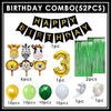 Jungle Theme Birthday Party Decoration Set 52 Pcs