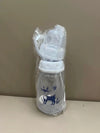 Baby Hands-Free Feeder Bottle 150ml | BPA-Free Anti-Colic Self Feeding Baby Bottle with Straw Brush (Random Color)