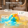 Bath Bombs for Kids Gift Set, Colorful Bath Bomb with Surprise Gift Inside, Ocean Theme Fizzing Tub Fun, Moisturizing Foam for Soft Skin, Cute Toy Filled Bath Time Treat