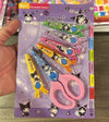 Kuromi 6 In 1 Changeable Scissors Craft Set - Toy Accessory Designed For Entertainment And Daily Play Routine (Random Color)