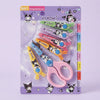 Kuromi 6 In 1 Changeable Scissors Craft Set - Toy Accessory Designed For Entertainment And Daily Play Routine (Random Color)
