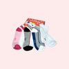 Assorted Inex Ankle 4 Cotton Socks Pair 2397 B