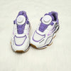 Easywear Rotating Laces Purple White Jogger Shoes 2593 A