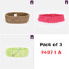 Pack of 4 Standard Size Assorted Color  Headband 4871