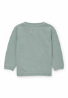 C A Rabbit Green Sweater 12538