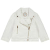 ORC Sherpa lined Quilted Fleece White Jacket 12632