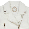 ORC Sherpa lined Quilted Fleece White Jacket 12632