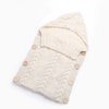 Knitted Baby Sleeping Bag with Hood 2533