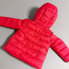 Okie Dokie Red Lightweight Hooded Puffer Jacket 12184