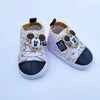 Micke y Mouse Light Grey Prewalking Shoes 2663 B