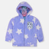 Frozen Rayon Fur Hooded Puffer Jacket 12157