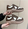 High Sole Soft Brown Comfortable Jogger Shoes 2600 A