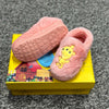 Peppa Friends Fur Waterproof Sole Pink Warm Winter Boots #2338 A