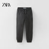 ZR Basic Charcoal Terry Trouser 12496