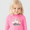 ML Unicorn Magic Happens Pink Terry Sweatshirt 9763