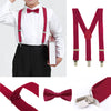 Kids Suspender with Bow Set #2658