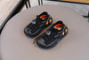 Kids Breathable HQ Tennis Black Jogger Shoes 2599 B