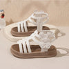 White Washable Long Soft Sandal 2770 A