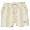 Zeeman Stripe Coffee Terry Shorts 13614