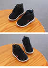 Black Texture Imported Bamboo Laces Long Shoes 2650 A