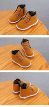 Mustard Texture Imported Bamboo Laces Long Shoes 2650 B