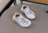Kids Breathable HQ Tennis Grey Jogger Shoes 2599 A