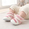 Fur Pink Baby Prewalker Booties 2780 A