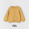 ZR Khaki High Neck Fleece Sweatshirt 11189