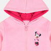 ML Minnie Mouse Pink Terry Track Suit 9548