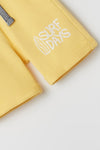 SFR Surf Days Yellow Terry Shorts 12045