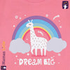 Dream Big Rainbow Pink Terry Sweatshirt 10002