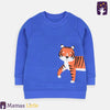 ML Tiger Royal Blue Terry Sweatshirt 9217