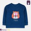 ML Tiger Ink Blue Terry Sweatshirt 9545