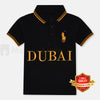 ML Dubai Embroided Black Pony Polo 12024