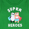 ML Super Heroes Green Terry Sweatshirt 9544